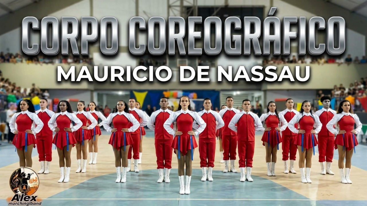 Corpo Coreográfico da Banda Marcial Mauricio de Nassau 2025 - Etapa Final da XVI Copa Pernambucana