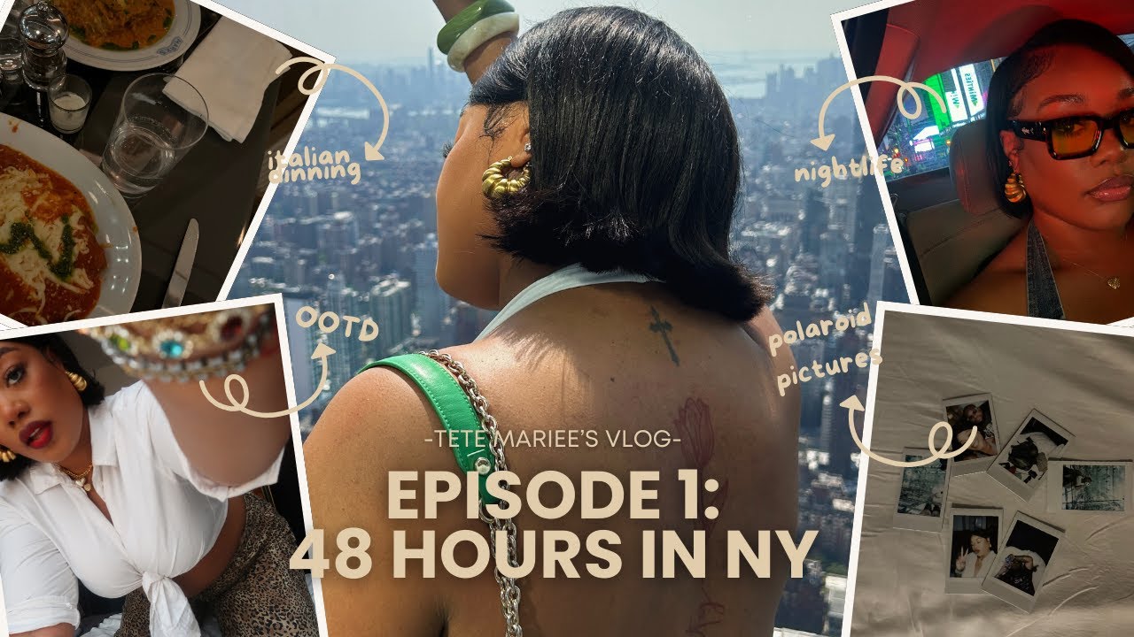VLOG| Sometimes you just need a quick getaway.. to New York!