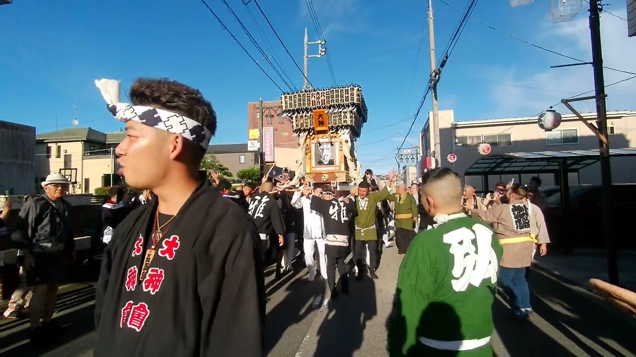 令和7年  水海道祇園祭②　大神會02