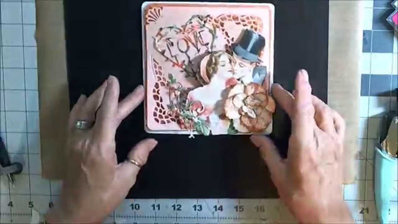 Graphic 45 Mon Amour Card