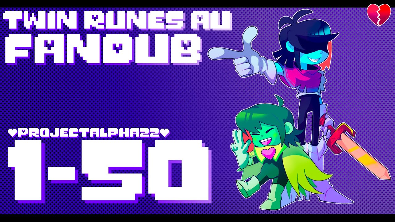 TWIN RUNES AU: ISSUES 1-50 (A DELTARUNE COMIC DUB COMPILATION)