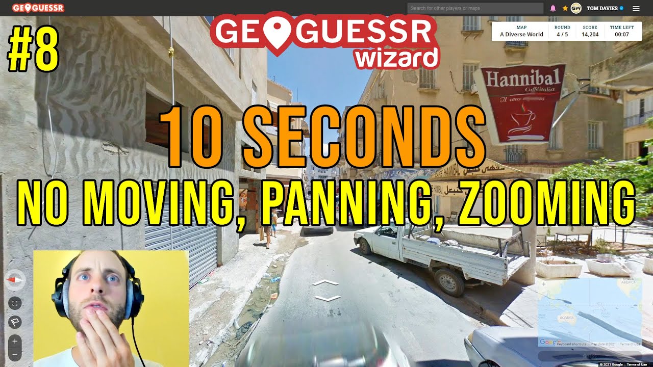 A New Personal Record? ..More Madness on Geoguessr's Hardest Format [10 secs, NMPZ, Diverse]