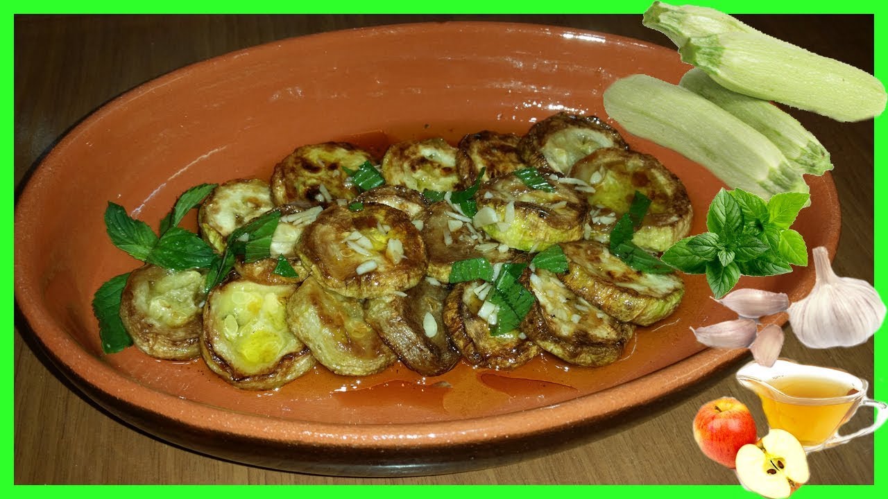 Zucchine alla scapece - Contorno Napoletano veloce e gustoso | Le Ricette di zio Roberto