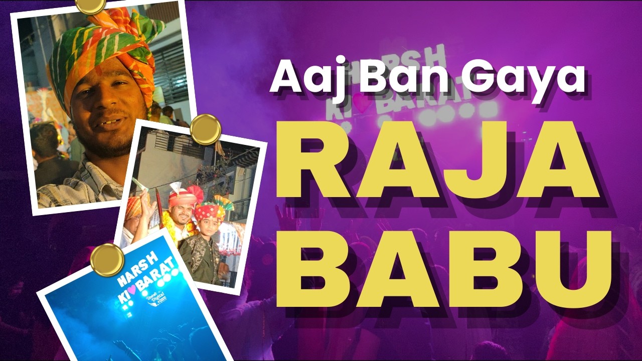Pehli Baar Safa Bandhwaya 😳 | Shaadi Me Ban gaya raja babu