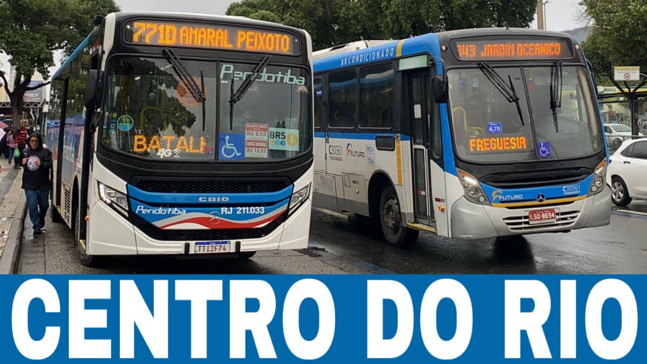 Av. Presidente Vargas ( Centro do Rio ) - RJ - Movimentação de ônibus #72