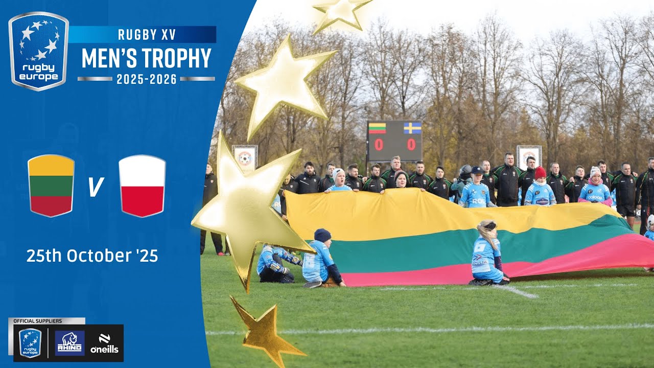 LITHUANIA v POLAND - RUGBY EUROPE TROPHY 2025/26