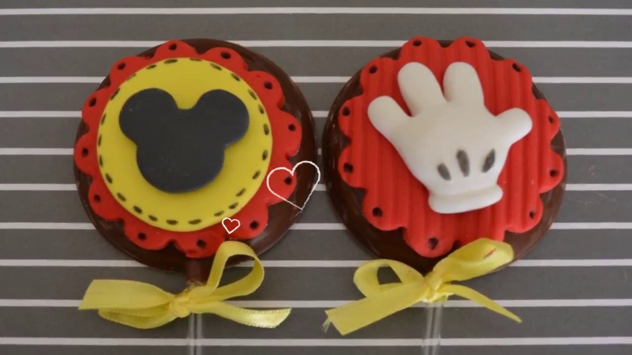 Pirulitos do Mickey Mouse
