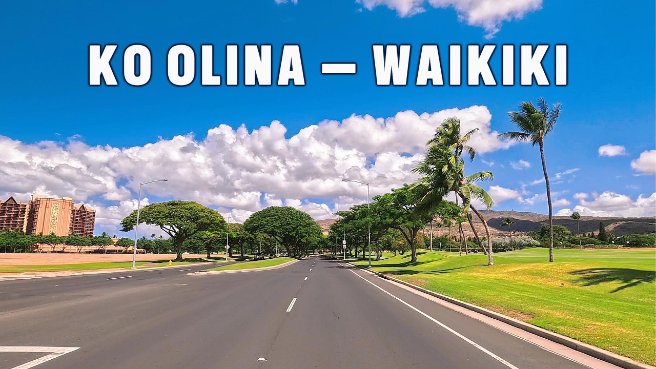 Ko Olina to Waikīkī | Scenic Oʻahu Drive