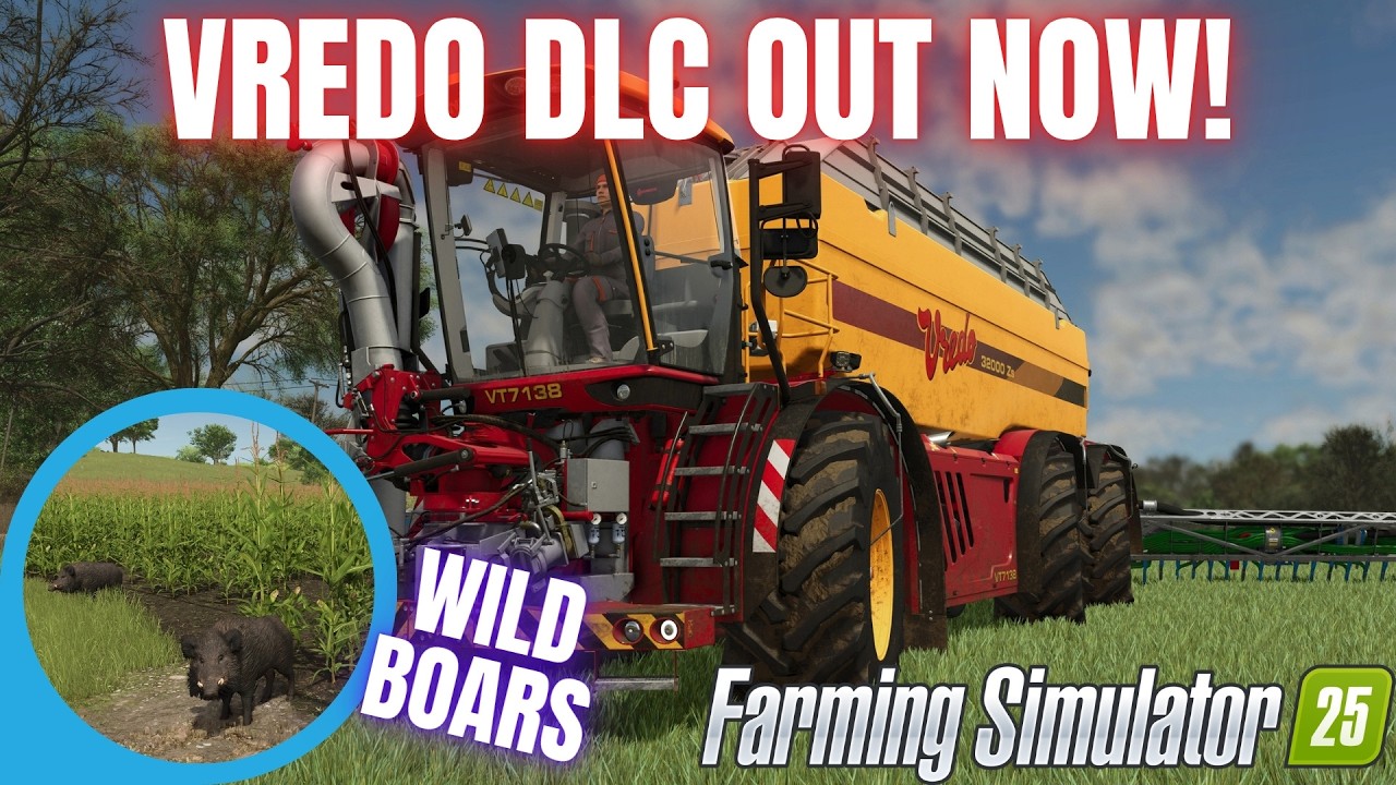 Вышло новое DLC! - Вышло DLC для Vredo - Farming Simulator 25