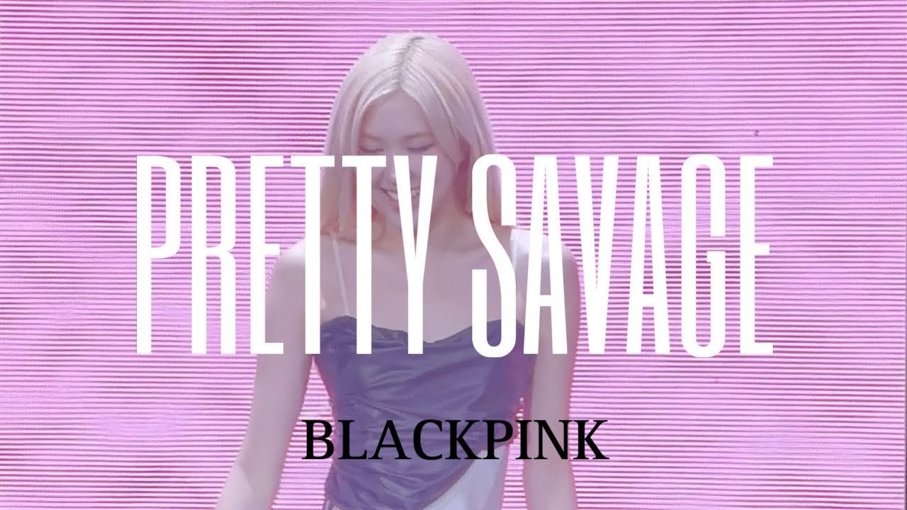 BLACKPINK (PRETTY SAVAGE) DEADLINE HONG KONG 260124 FANCAM