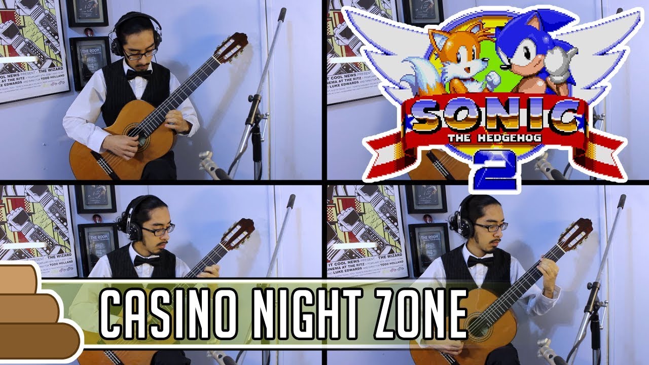 Masato Nakamura - Casino Night Zone (1P) (for Classical Guitar Quartet) [Sonic the Hedgehog 2]