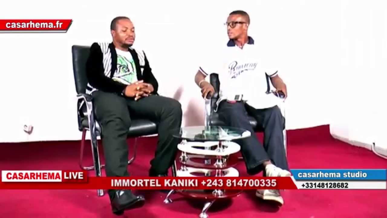 CASARHEMA LIVE AVEC IMMORTEL KANIKI  CHANTRE ET REALISATEUR CINEMA