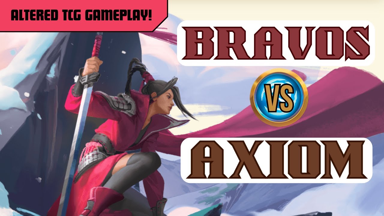 Altered TCG Gameplay! Episode 1 | Bravos vs Axiom