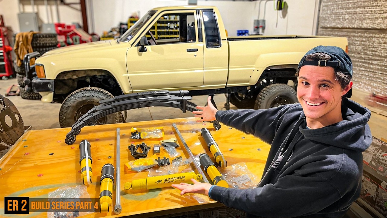 87 TOYOTA GETS OLD MAN EMU SUSPENSION KIT
