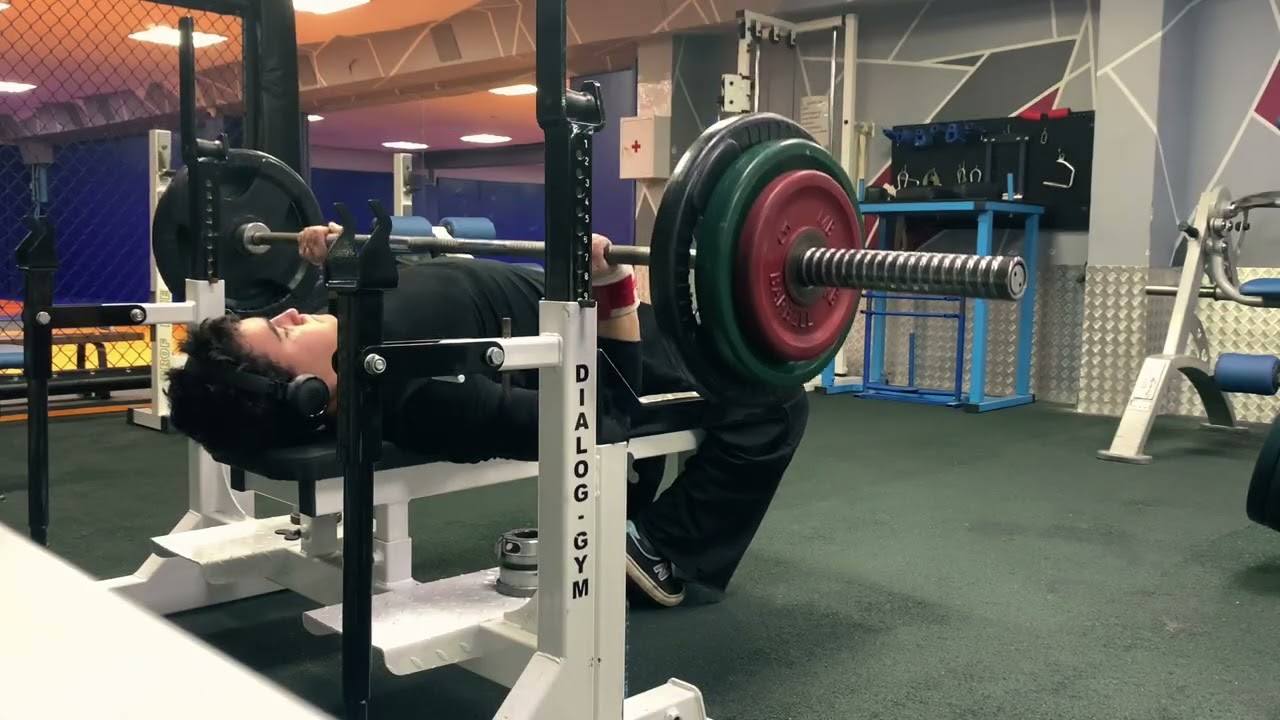 5 минут жима лежа 