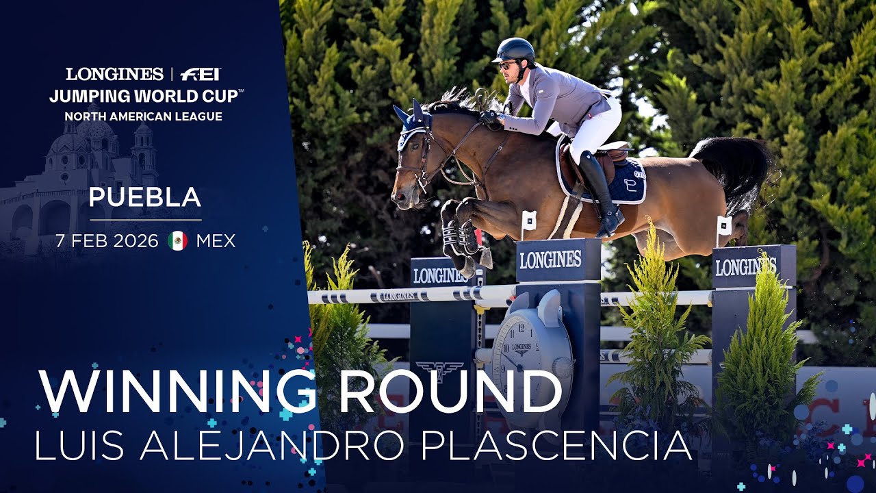 Plascencia 🇲🇽 alone at the top! 🔝 | Longines FEI Jumping World Cup™ Puebla 2026
