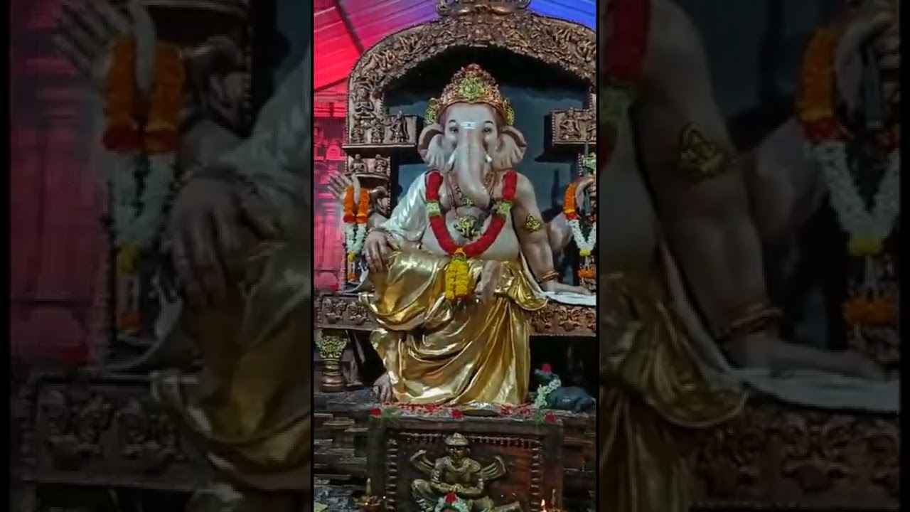 Sri Ganesh chaturthi |Big Ganapa idol in Ganagavathi