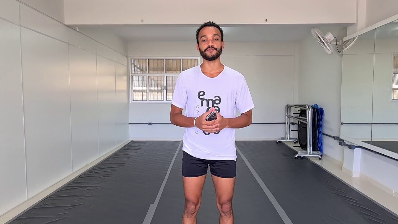 Aula 01  Dança  Afro contemporânea com Ricardo Reis - Corpo Afro 6ª Edição.