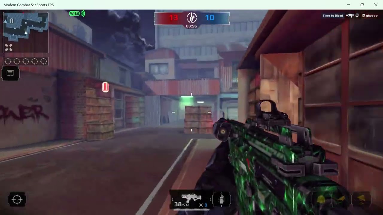 1V1 vs Time to Bleed  -  mc5