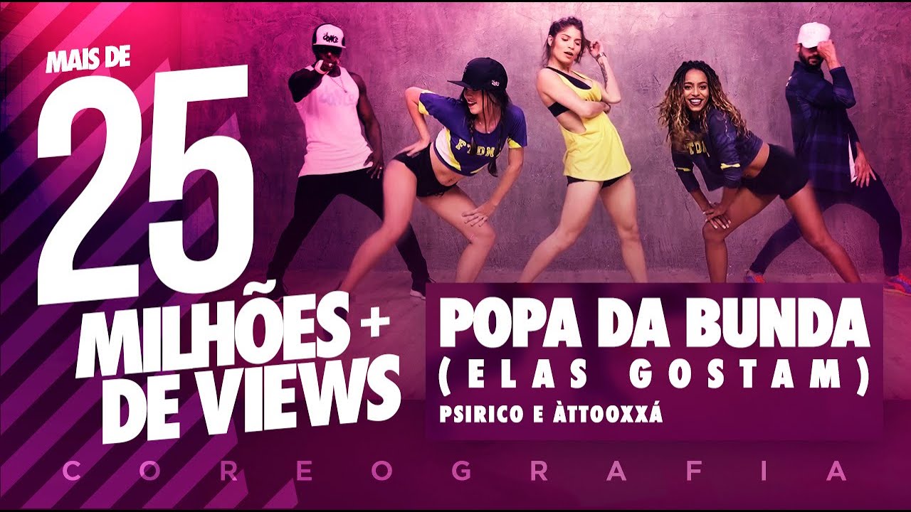 Popa da Bunda (Elas Gostam) - Psirico e Àttooxxá | FitDance TV (Coreografia) Dance Video