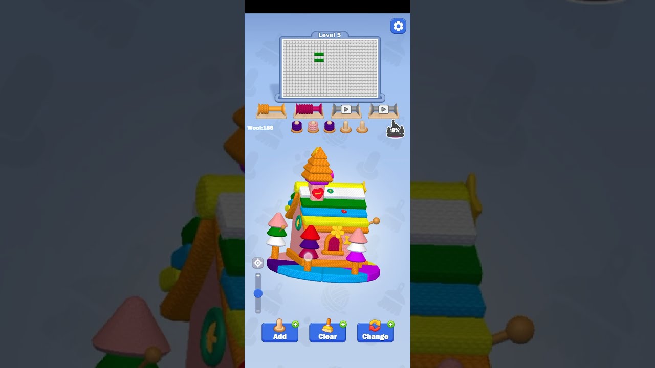 Knit Master 3D Level 5 | Game Walkthrough (No Extra Tools Used)