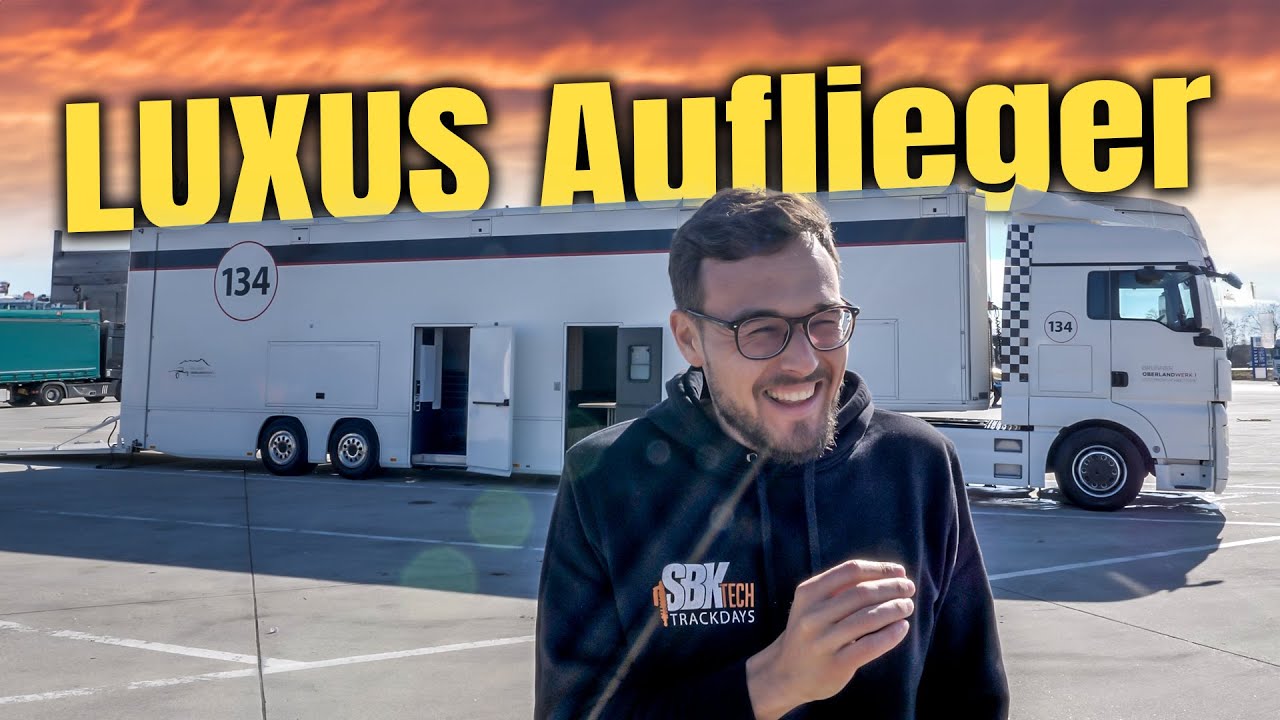 Luxus auf der Rennstrecke - Sattelzug mit allen Schikanen! | Rennsport | LKW | Auflieger