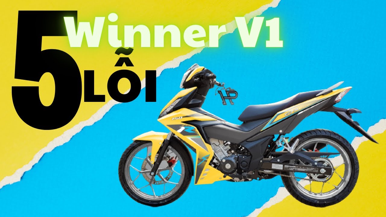 Những lỗi tr&ecirc;n xe Winner V1 sau 3 năm sử dụng mới biết | Honda Winner V1 | Choe review