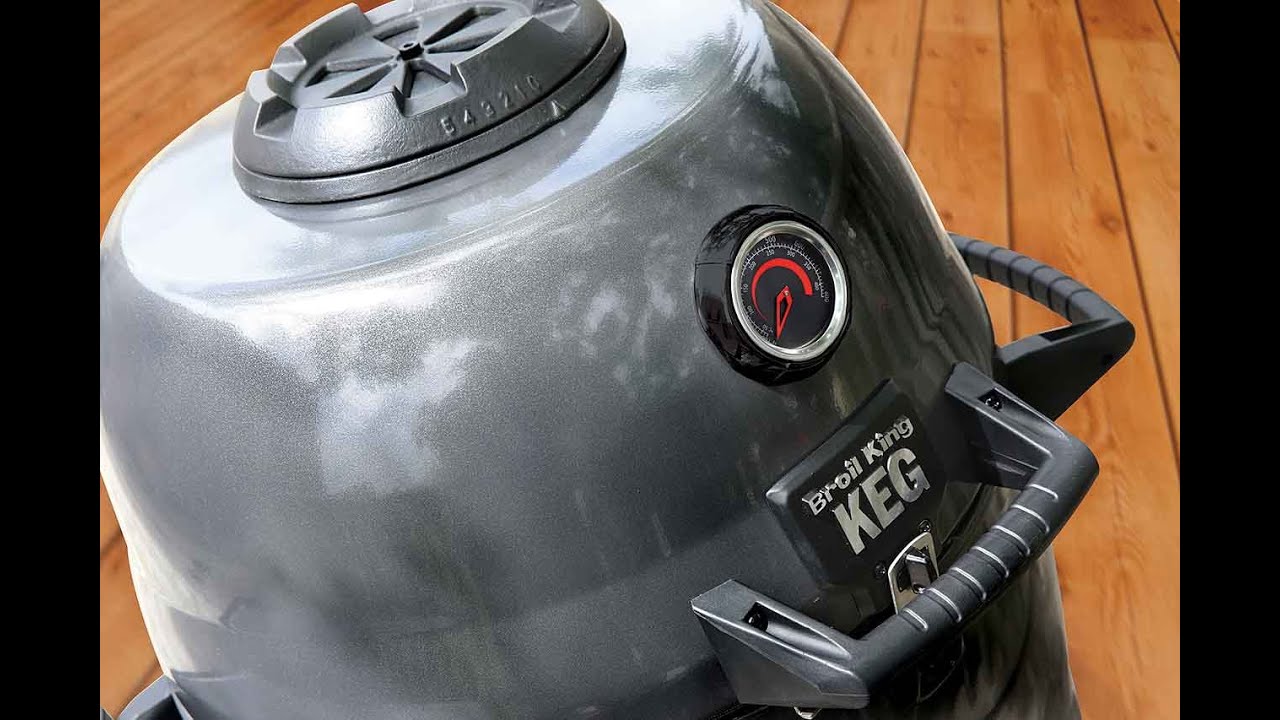 Угольный гриль BROIL KING Keg 5000 с двойными стенками
