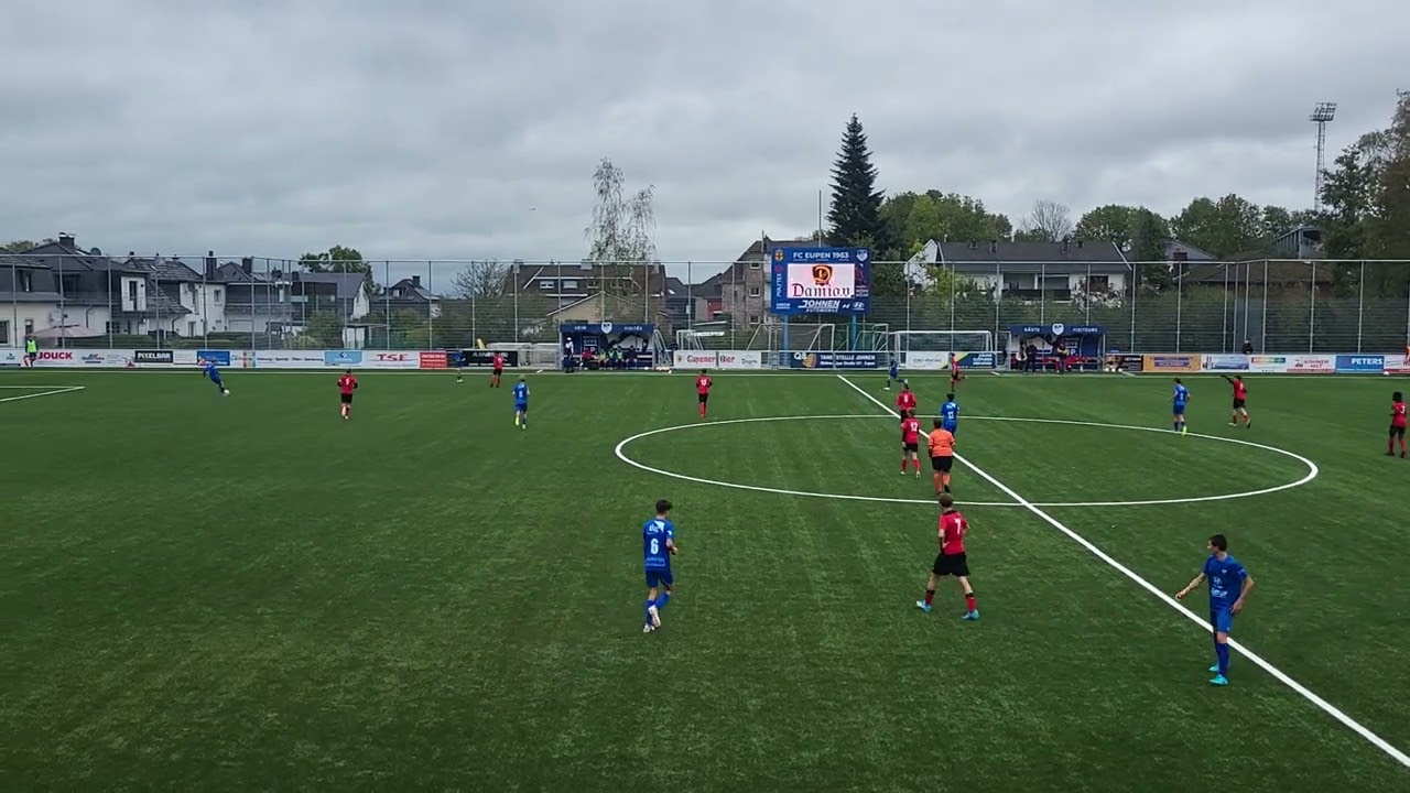 FC Eupen U16 vs Fleron U16 1e MT