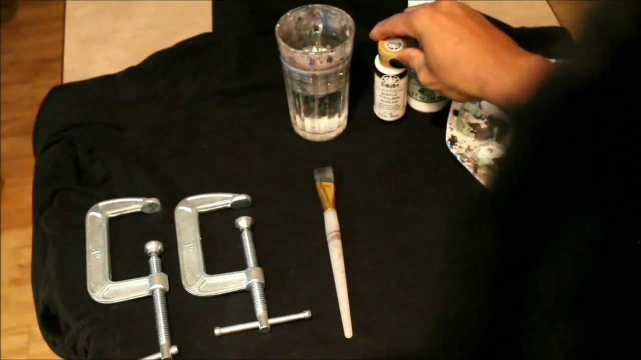 How To Turn Acrylic Paint Into Fabric Paint