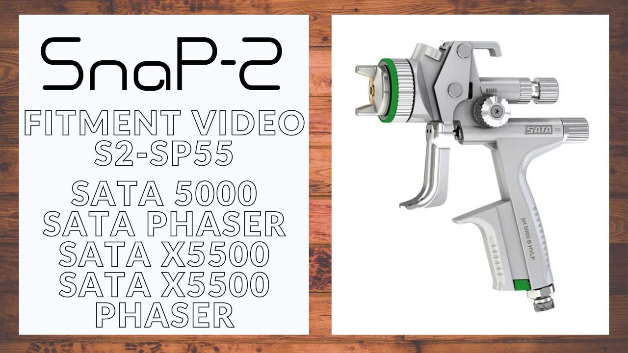 Lumaiii SNAP2 fitment (S2-SP55) for Sata 5000, Sata Phaser, Sata X5500 and Sata X5500 Phaser