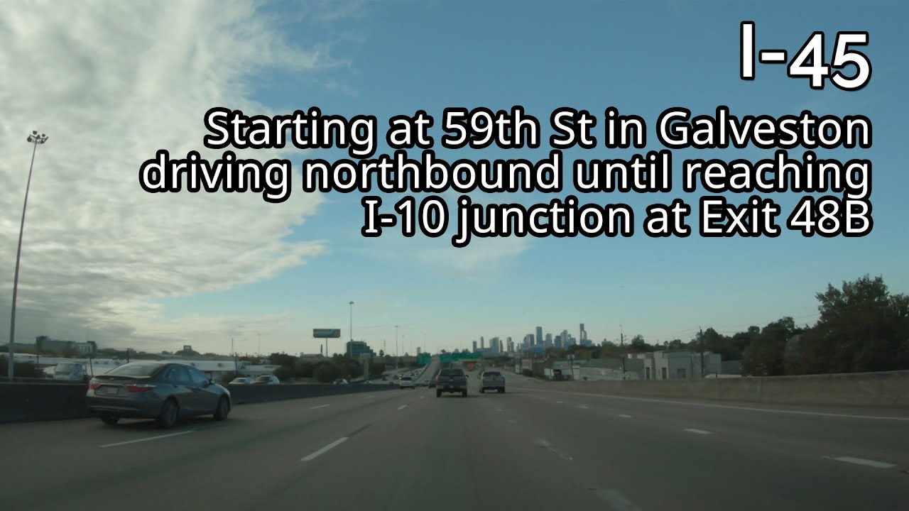 I-45: Galveston to Houston (Gulf Freeway)