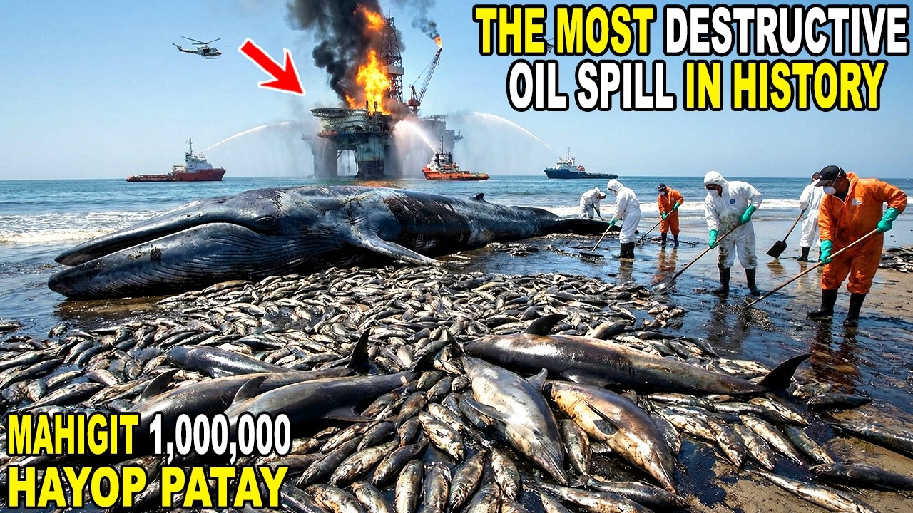 Ang NAKAKATAKOT na KAGANAPAN na NAGING SANHI ng PINAKA-DESTRUCTIVE na OIL SPILL sa KASAYSAYAN