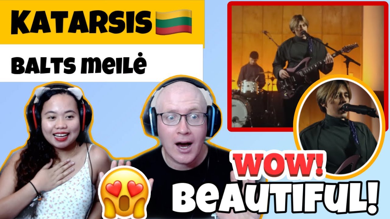 Katarsis - Balta Meilė (Lemon Joy Cover) | Lithuania Eurovision 2025 Reaction 🇱🇹