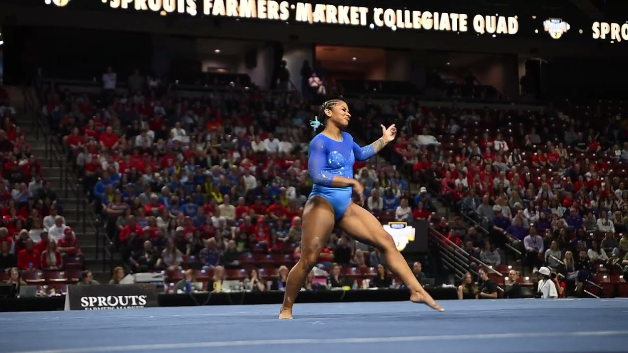 Jordan Chiles (UCLA) - Floor Exercise - 2026 Sprouts Farmers Market Collegiate Quad (Session 1)