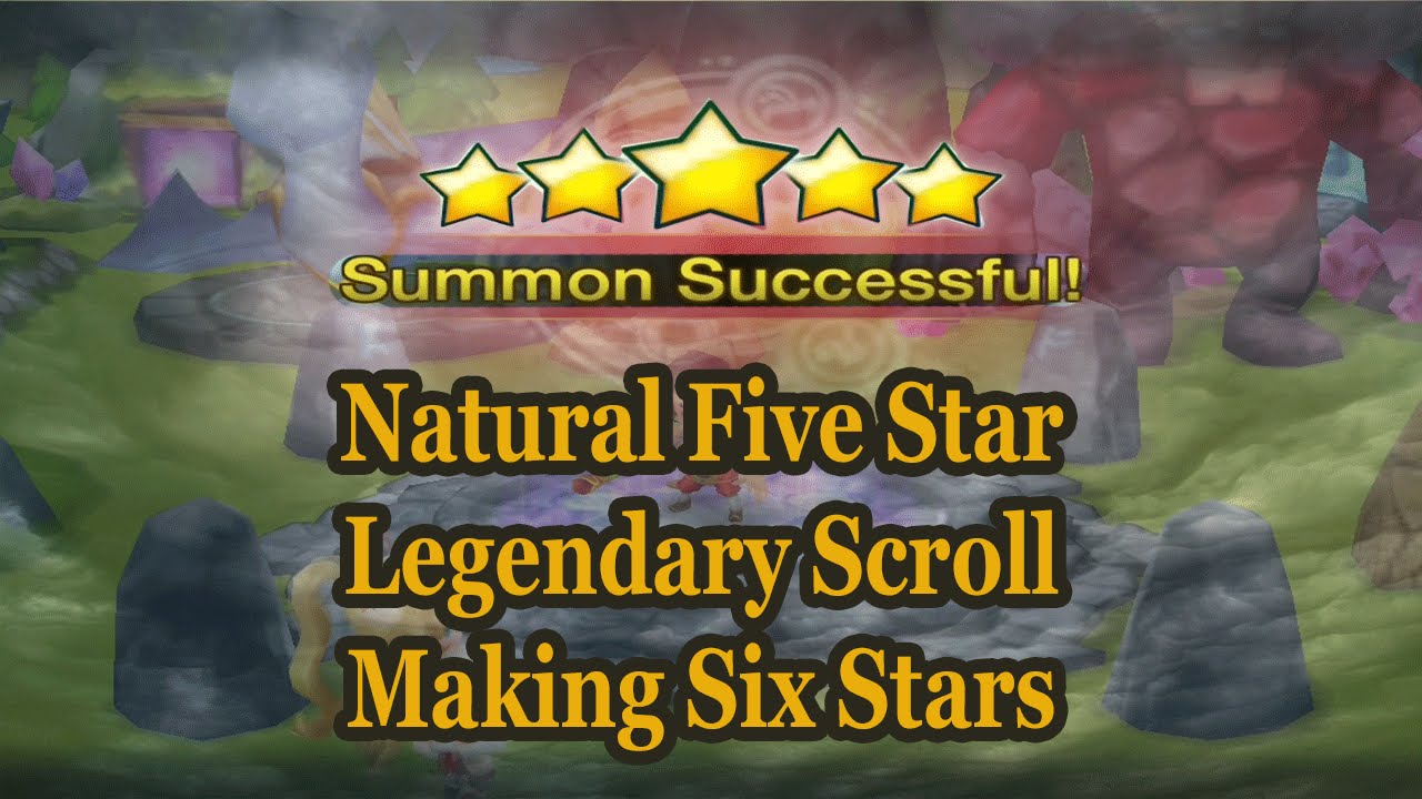 Summoners War: Mystical Scrolls/Light Dark/Natural 5* and making 6*s