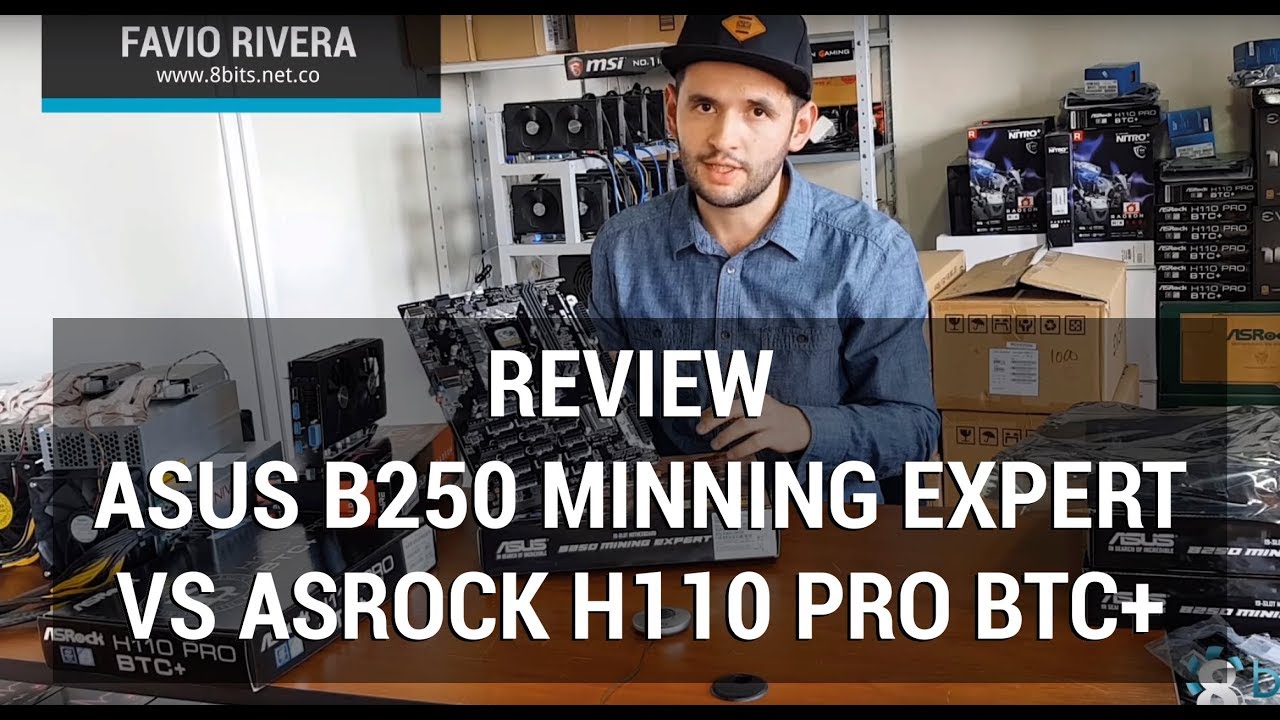 Review Asus B250 Mining Expert y Asrock H110 PRO BTC +