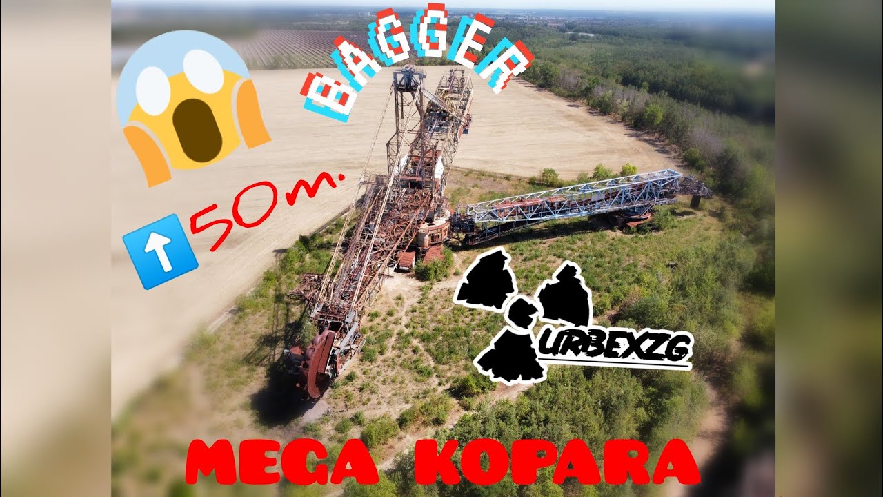 Monstrualny Bagger. Wspinaczka na stalowego olbrzyma #urbex #niemcy