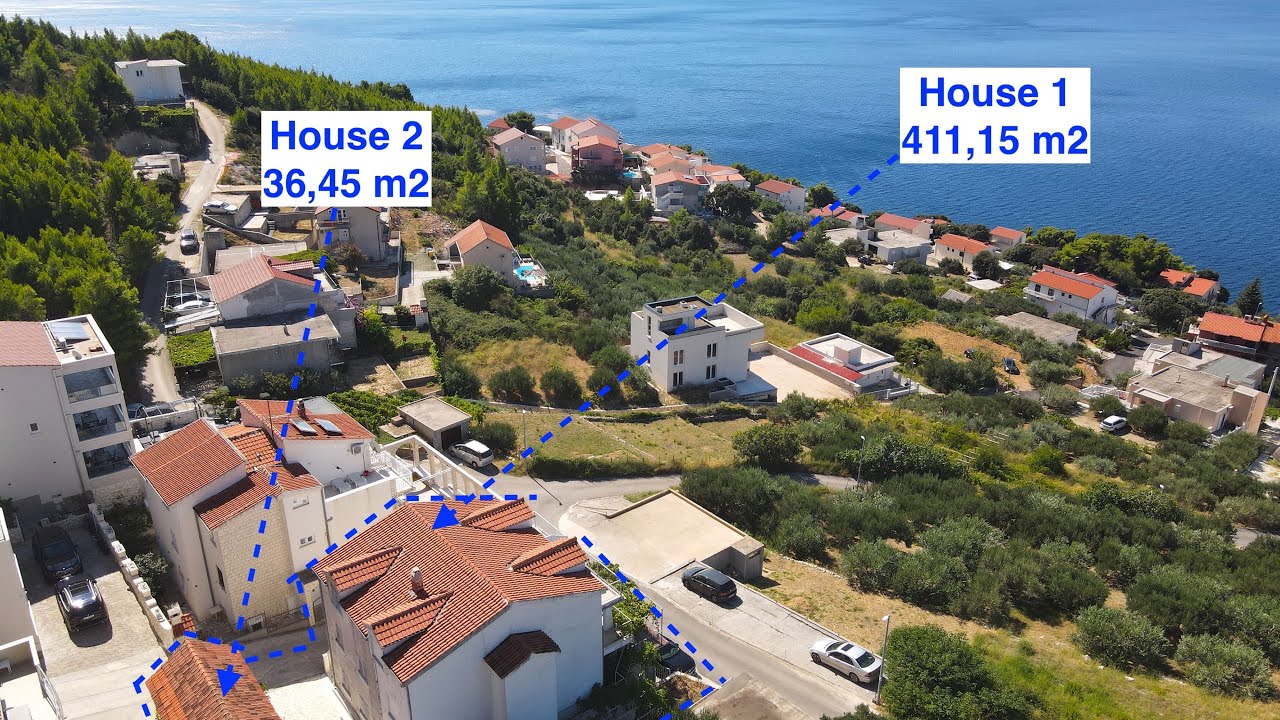 Omis, Splitsko-dalmatinska - kuca s apartmanima i sobama s pogledom na more OPUS NEKRETNINE- PRODANO