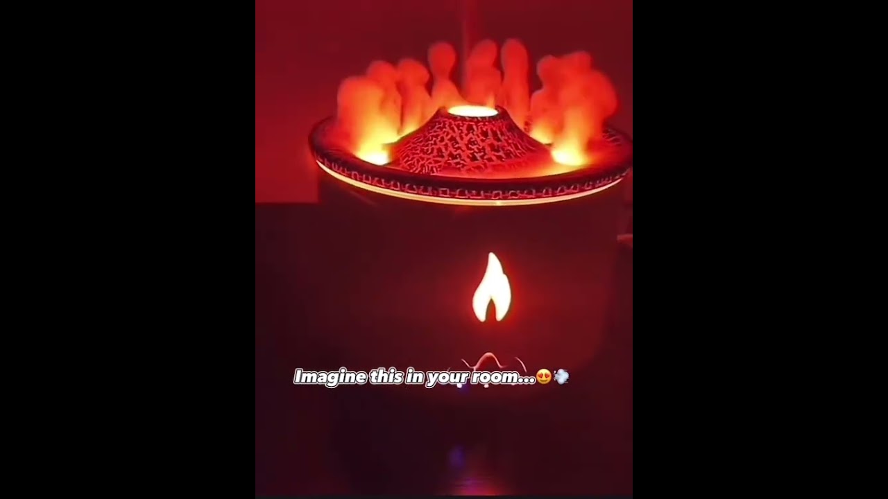 This Viral LED Aroma Diffuser Just Restocked &ndash; Watch It in Action! 🌫️✨