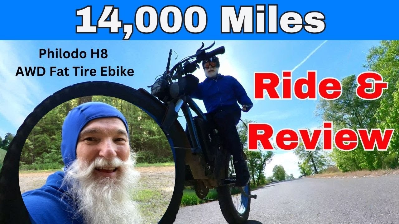 Ride & Review: I Did It! 14,000 Miles On My Philodo H8 AWD Ebike