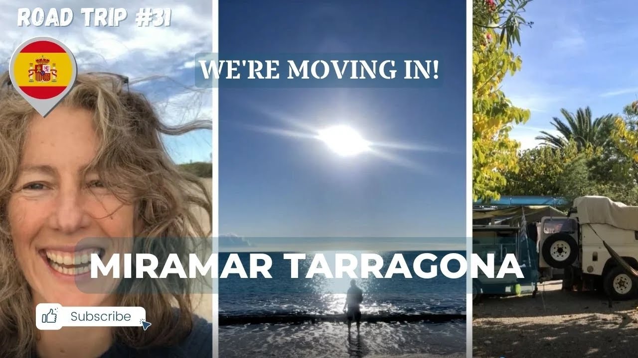 Beach on your Doorstep - Camping Miramar😀, Tarragona, Spain | Road Trip Europe # 31