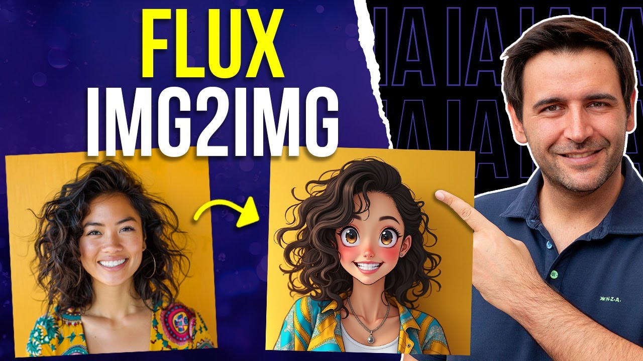 Crea IM&Aacute;GENES a partir de otras IM&Aacute;GENES con FLUX 🚀  Tutorial IMG2IMG con Flux