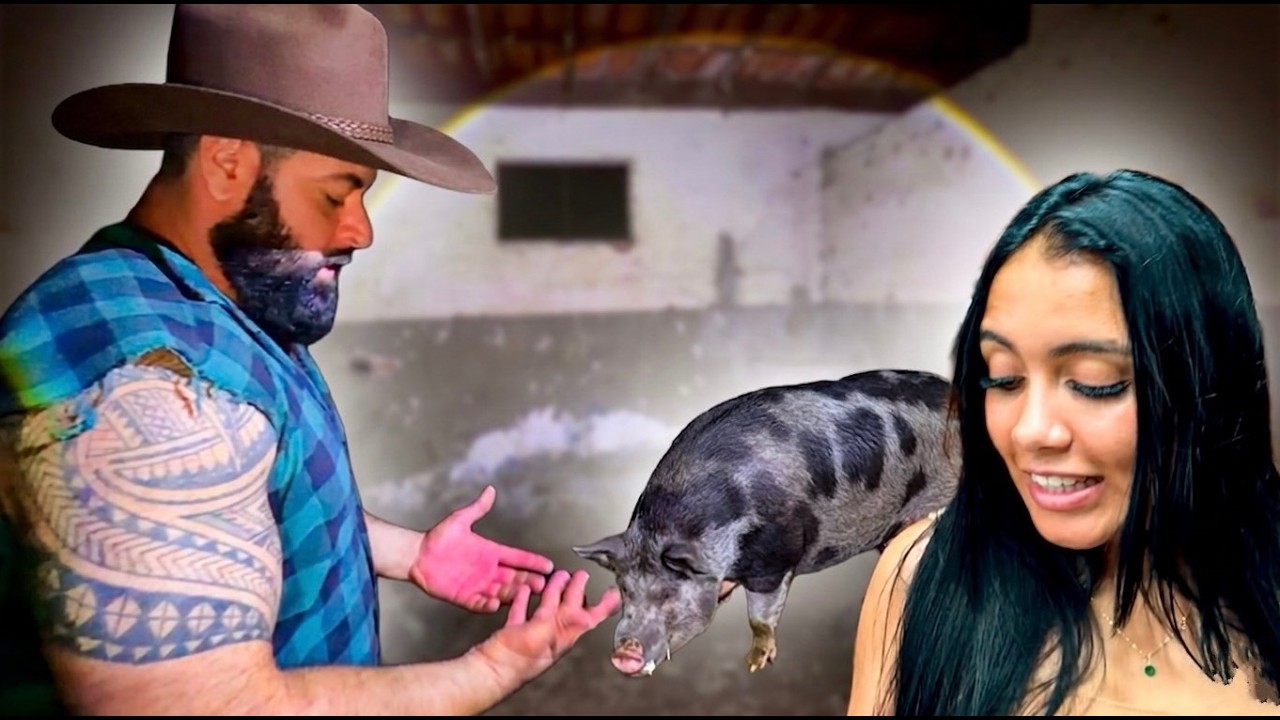 TENTAMOS CURAR A PORCA DE 250KG PARTIU PRA CIMA DA GENTE!!!