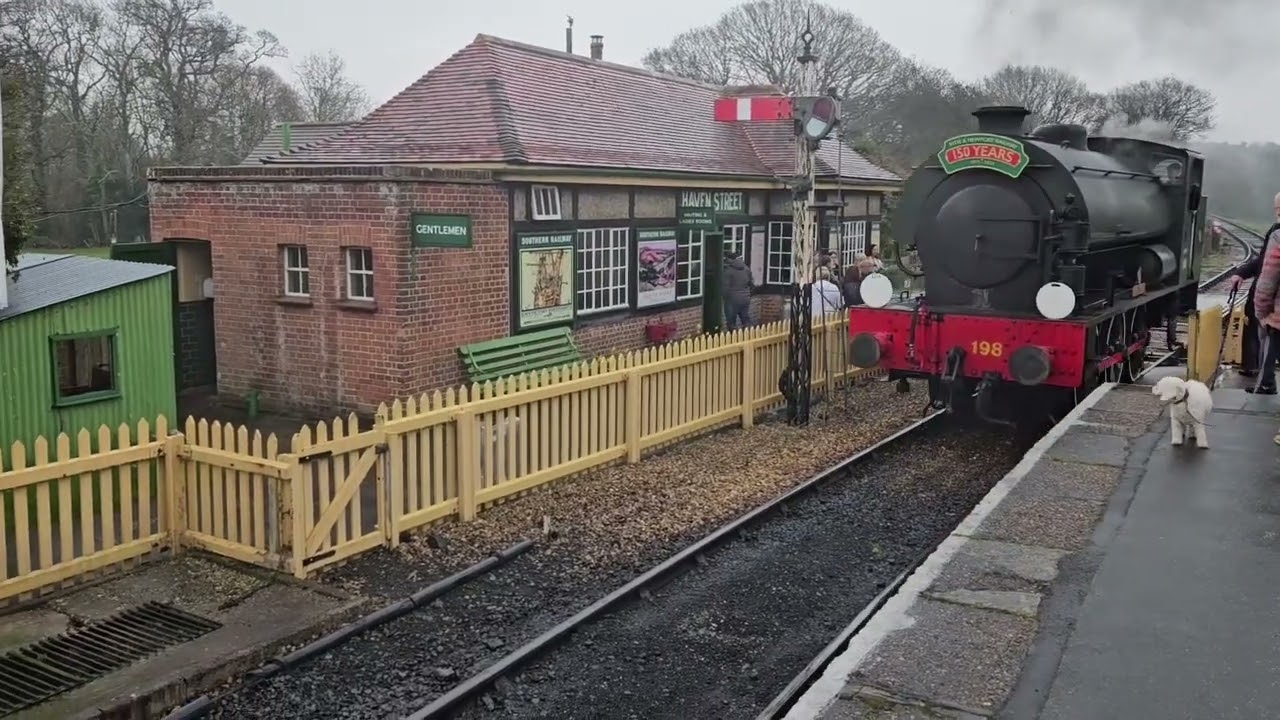 Isle of Wight Steam Railway visit in March 2025
