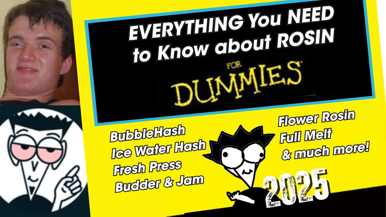 Rosin 101: Полное руководство для &laquo;чайников&raquo; по ​​Rosin! #концентрат #ТГК