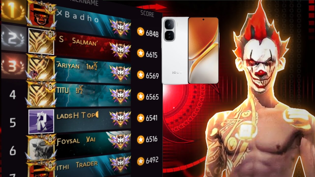 🔴 Free Fire New Rank Season 😈 Road to Heroic LIVE