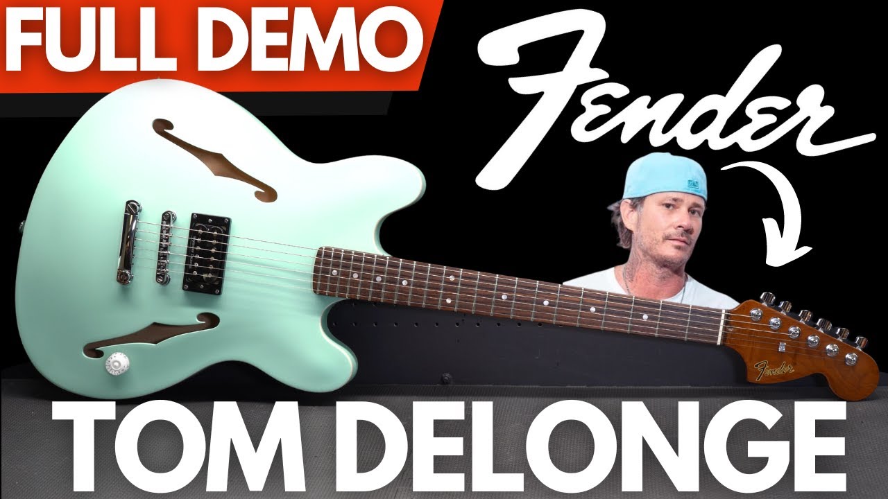 FENDER TOM DELONGE STARCASTER (ПОЛНАЯ ДЕМО)