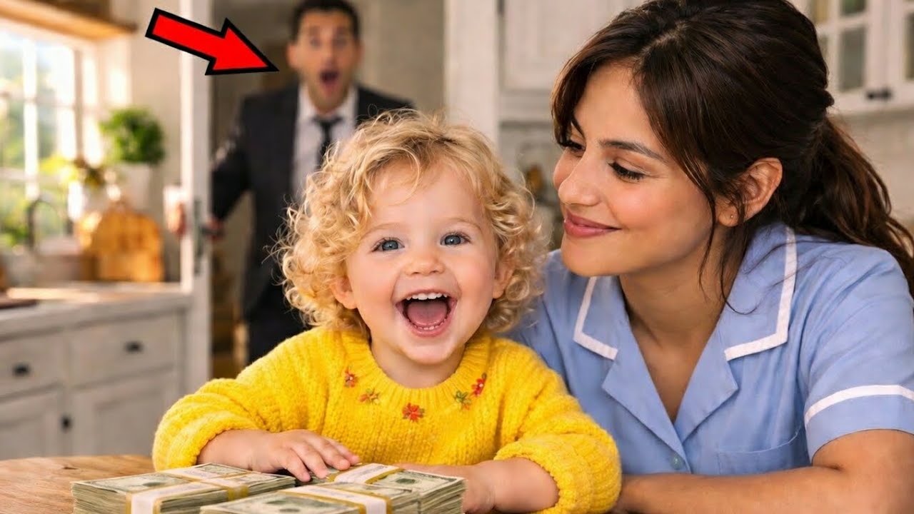El millonario llegó sin avisar… y lo que vio entre la limpiadora y su hija en la cocina lo enfureció