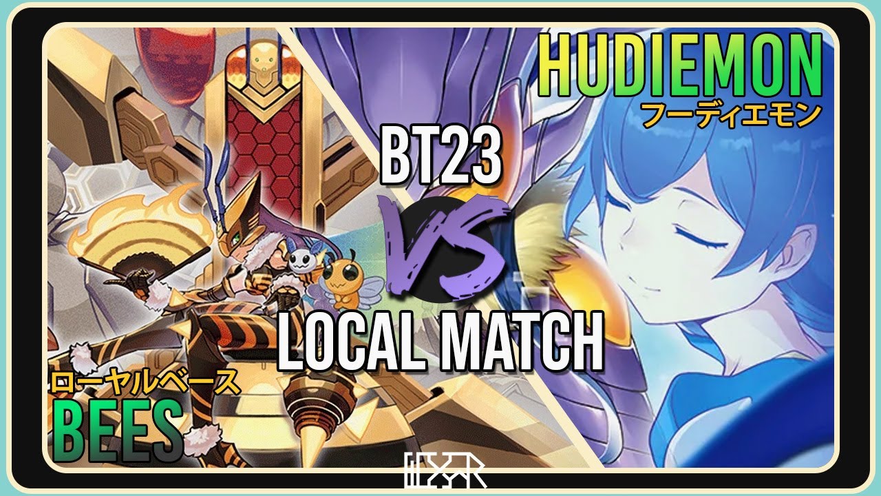 Комментарий к матчу Royal Base против Hudiemon [локальный матч Digimon TCG BT23]